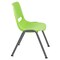 Flash Furniture Green Shell Stack Chair RUT-EO1-GN-GG - alternate 3